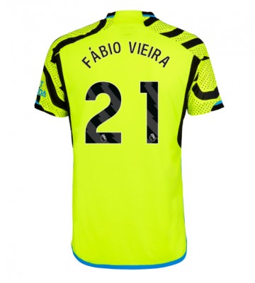 Arsenal Fabio Vieira #21 Bortatröja 2023-24 Kortärmad